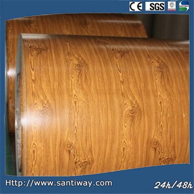 Wooden Color Prepainted Galvanized Steel Coil Sheet